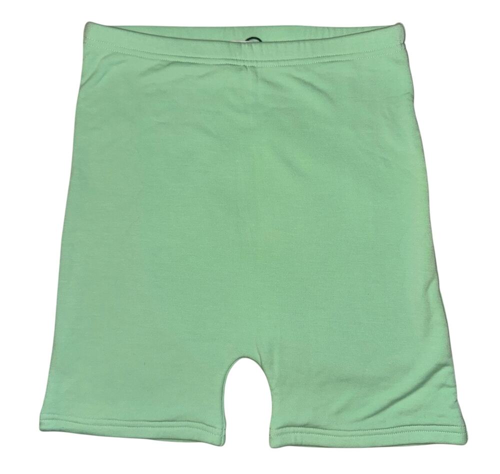 New SLA the Label Mint Green Bike Shorts Womens M Workout Stretch Comfy Yoga Gym